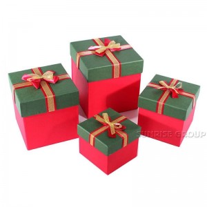 Kleine Würfel-Pappverpackungsgeschenk-Sammlungs-Papierbox