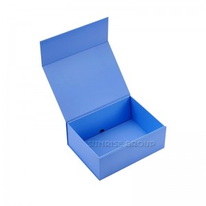 Kundengebundene Pappbedeckungsdruck-faltbare magnetische Verschluss-Geschenkverpackung